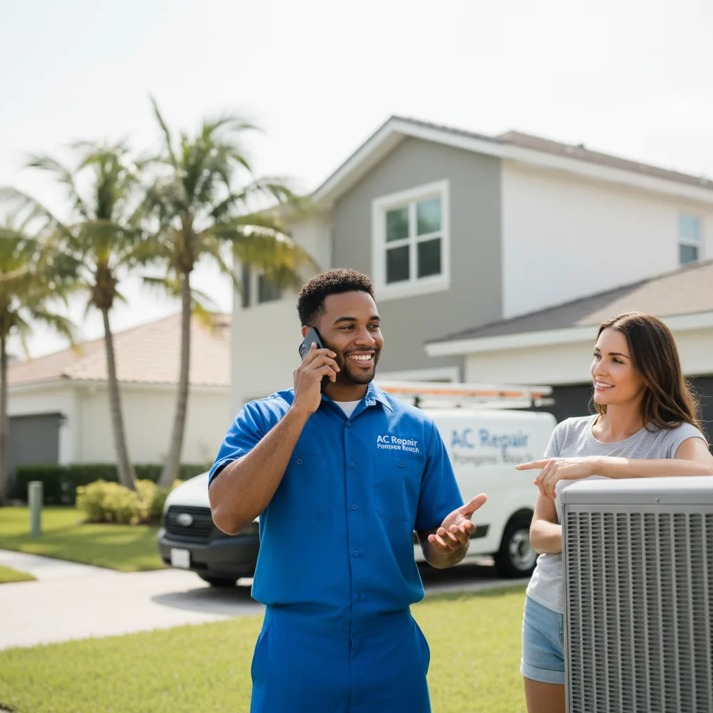 AC Repair Pompano Beach customer support in La Belle